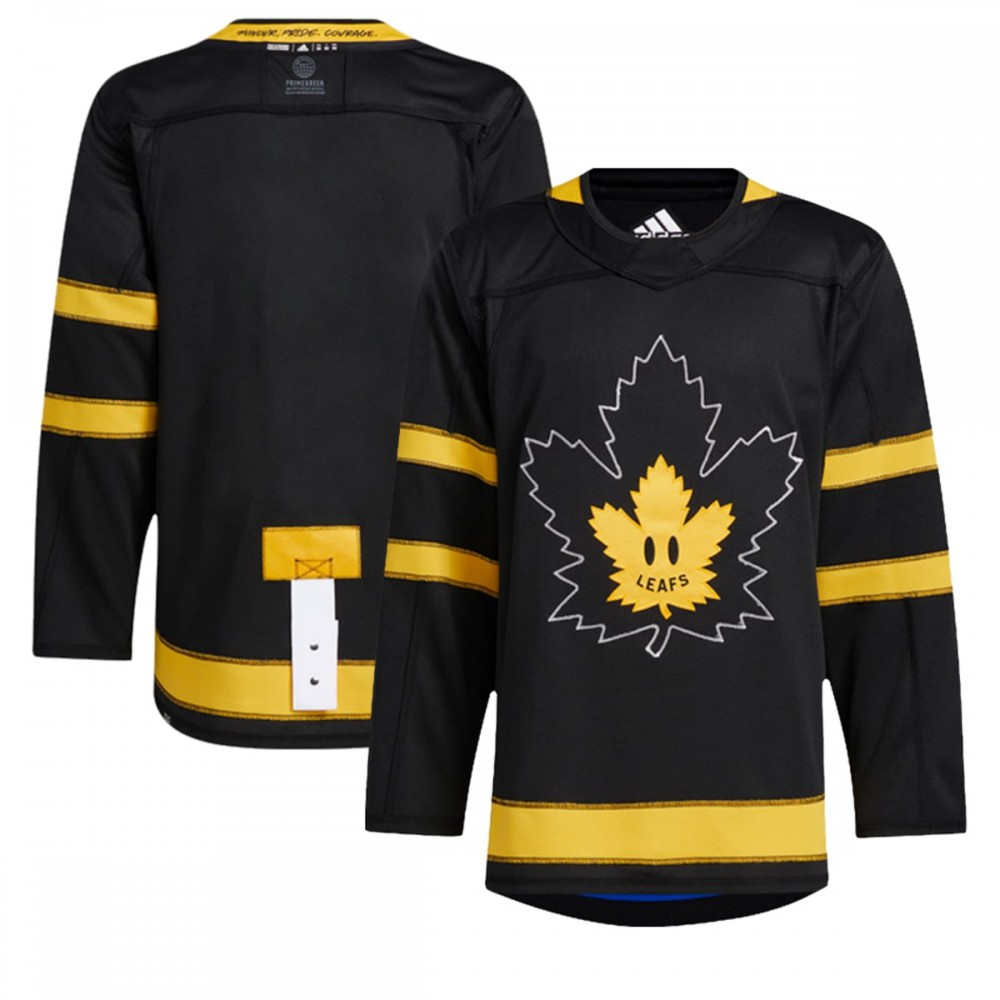 adidas Authentic Toronto Maple Leafs x drew house Alternate Custom Jersey - Black-Pro Kit Vault | Brand New 26/27 Sports Jerseys